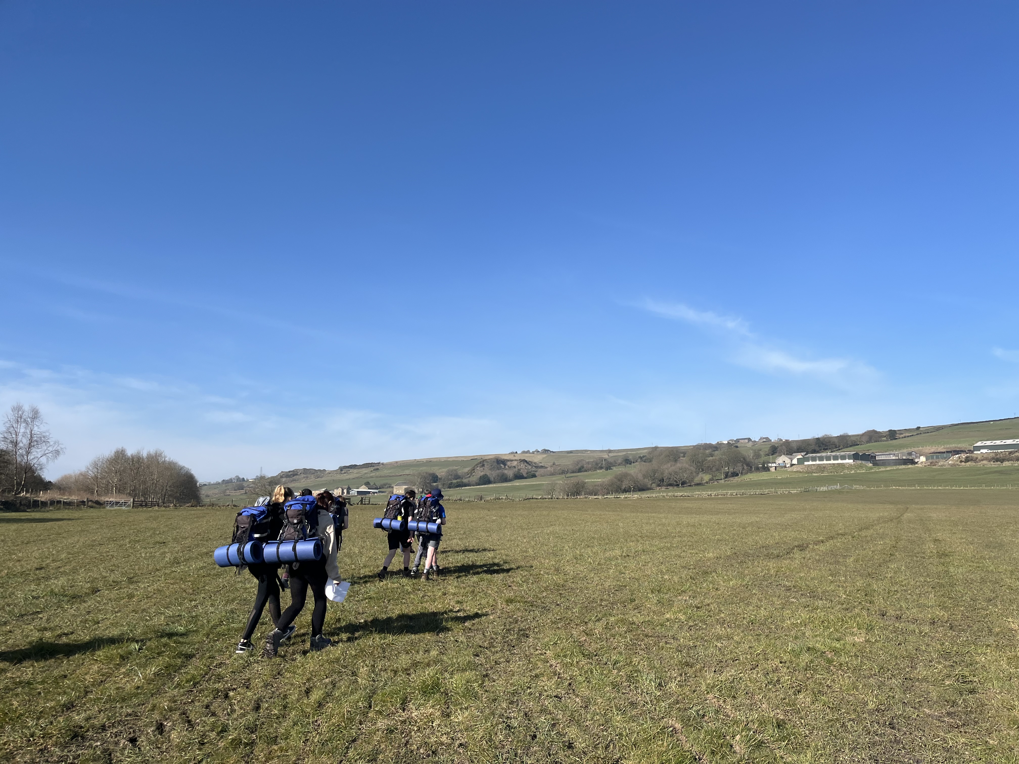 Students Step Up to the Challenge in Duke of Edinburgh Practice Walk!