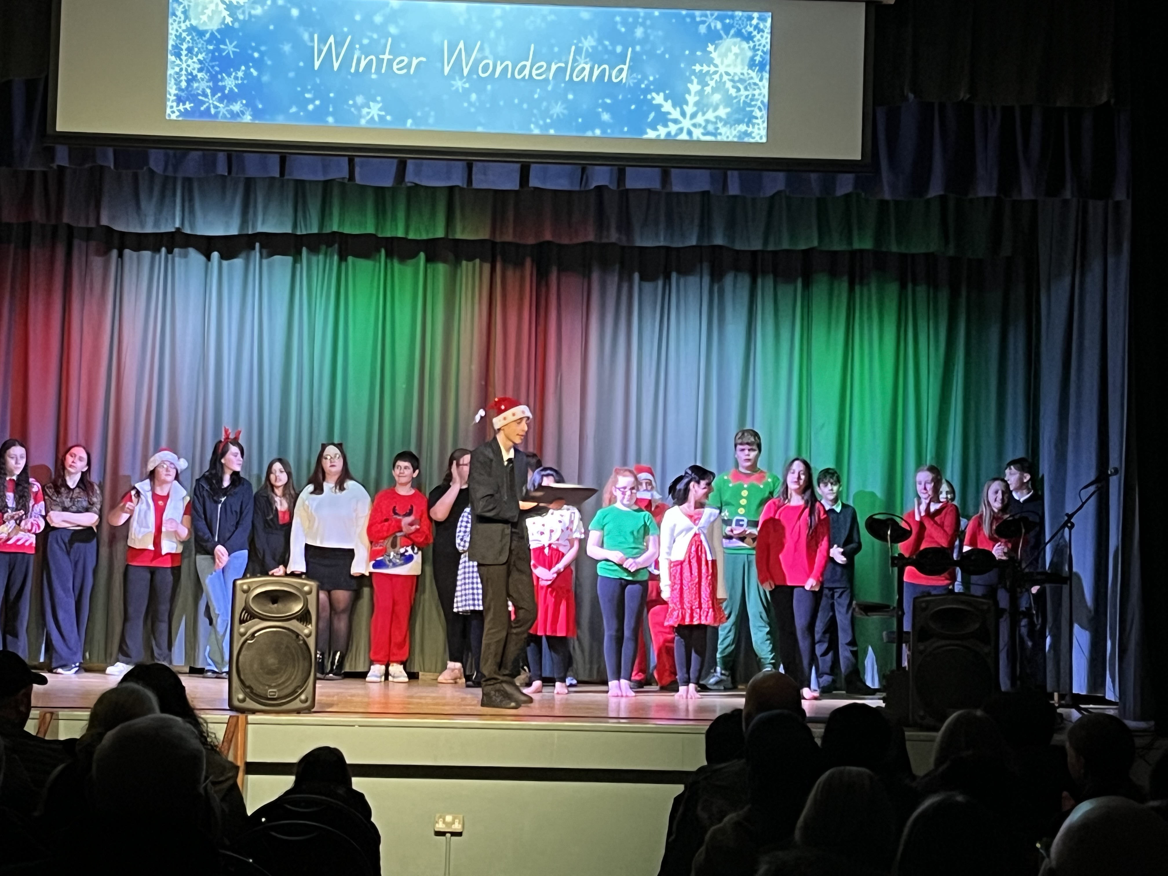 Winter Wonderland Talent Show Brings the Stage to Life