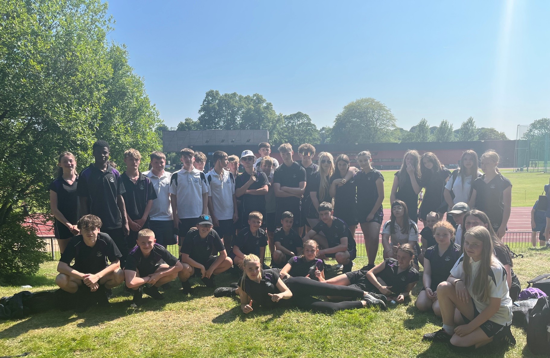 Celebrating our Student Athelets at District Athletics