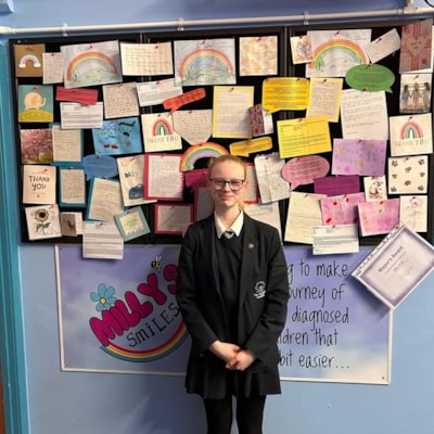 Evelyn Supports Milly’s Smiles Through Her DofE Silver Award